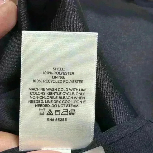 Express Satin Steamed V-Neck Cross-Back Downtown Cami - Picture 6 of 6